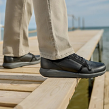 New Feet chaussures pour homme avec stretch - Noir