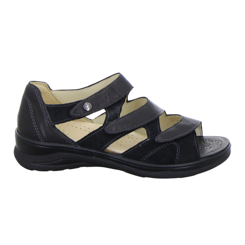 Fidelio schoen 496016-60 zwart nappa/combi