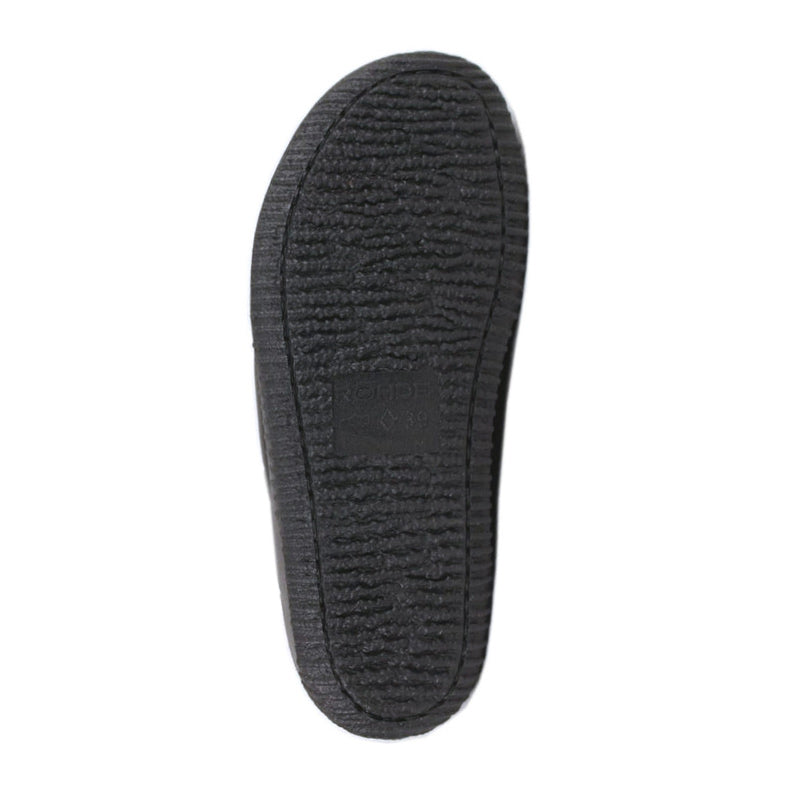 Rohde pantoufles larges/slippers - Noir