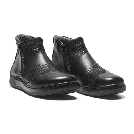Stiefelette, Schwarz, New Feet