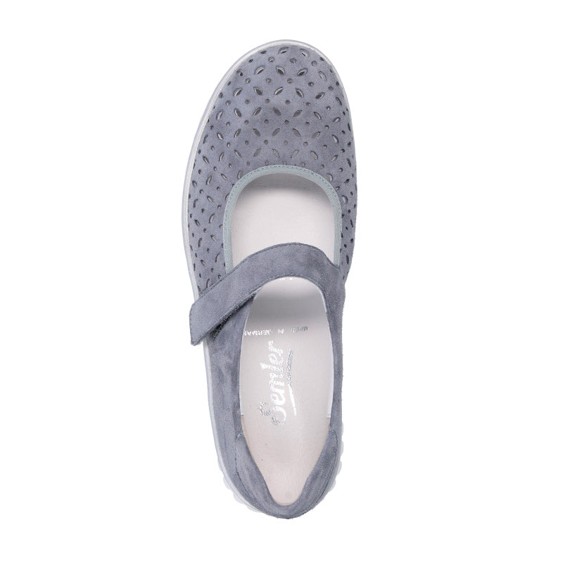 Ballerine légère, Bleu-gris, Semler