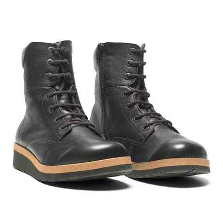 Winterstiefel, Schwarz, Leder, New Feet