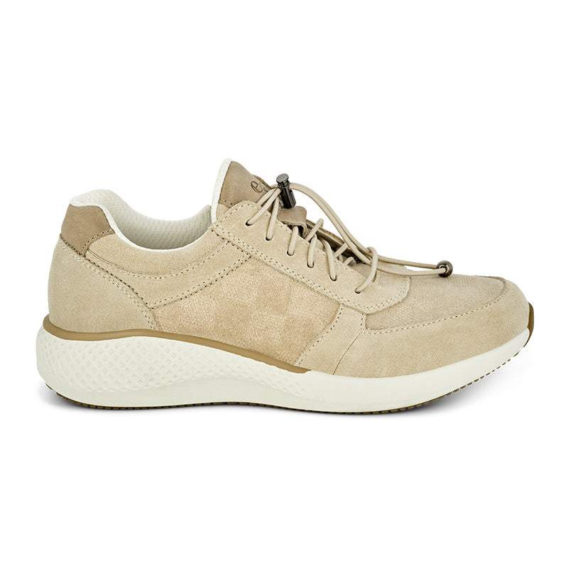 Green Comfort damesneaker - Sand