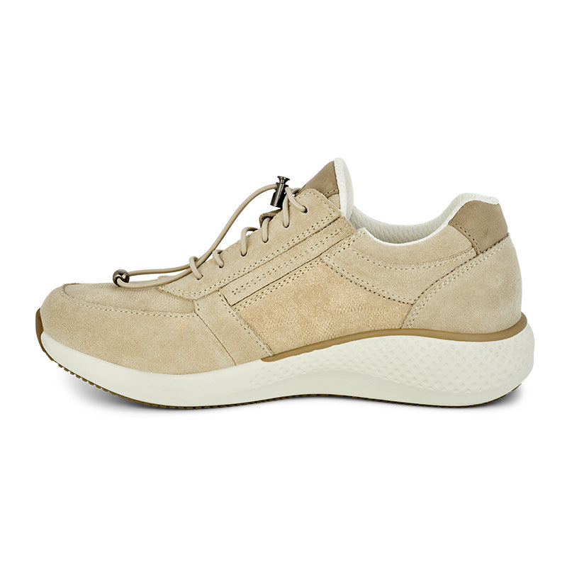 Green Comfort damesneaker - Sand