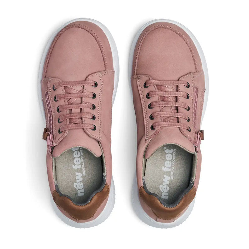Damen-Sneaker, Rosa, New Feet