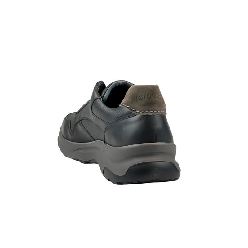 Herensneaker, Zwart, Waldläufer