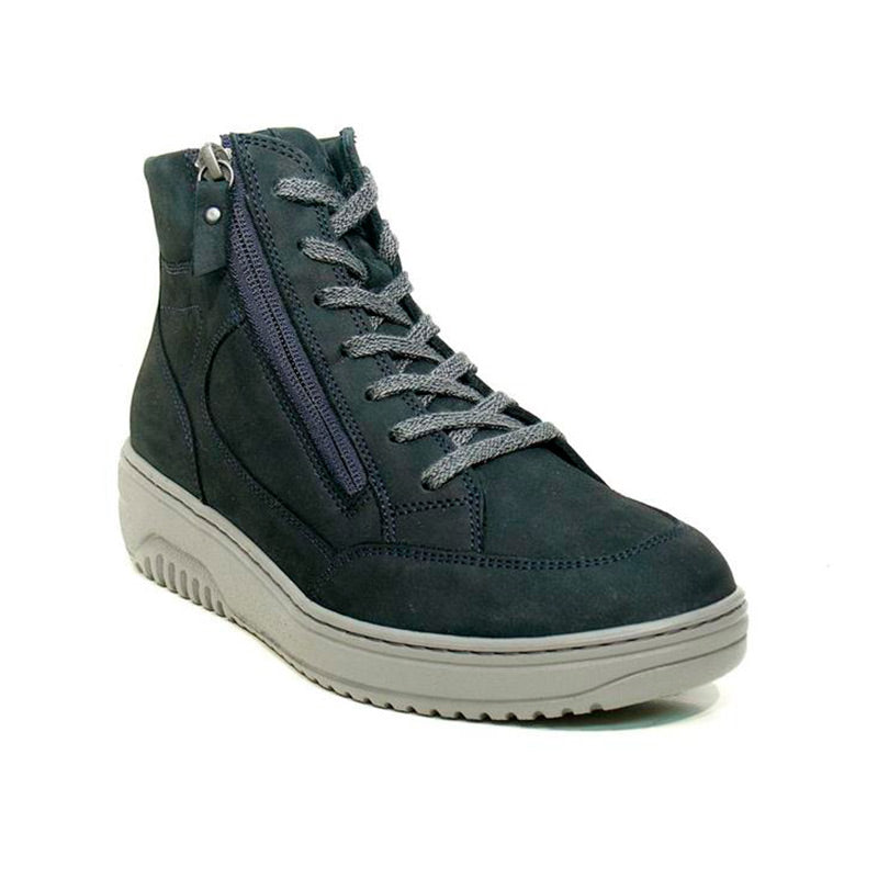 Gevoerde dameslaars, Navy, Hartjes