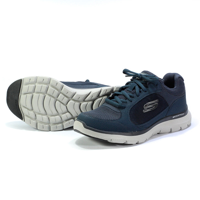 Sneaker pour hommes Skechers imperméable - Bleu