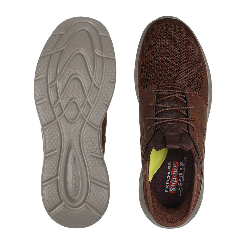 Skechers slip-in chaussures homme - Brun