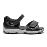 New Feet sandale pour femme en cuir - Noir