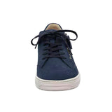 Damessneaker, Donkerblauw, Hartjes