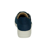 Damessneaker, Donkerblauw, Hartjes