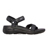 Damesandaal, Zwart, Skechers