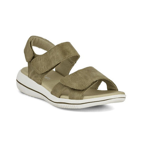 Sandale pour femme, Olive, Green Comfort