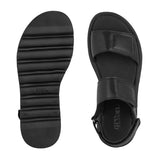 Light Women's Sandal, Black, Green Comfort