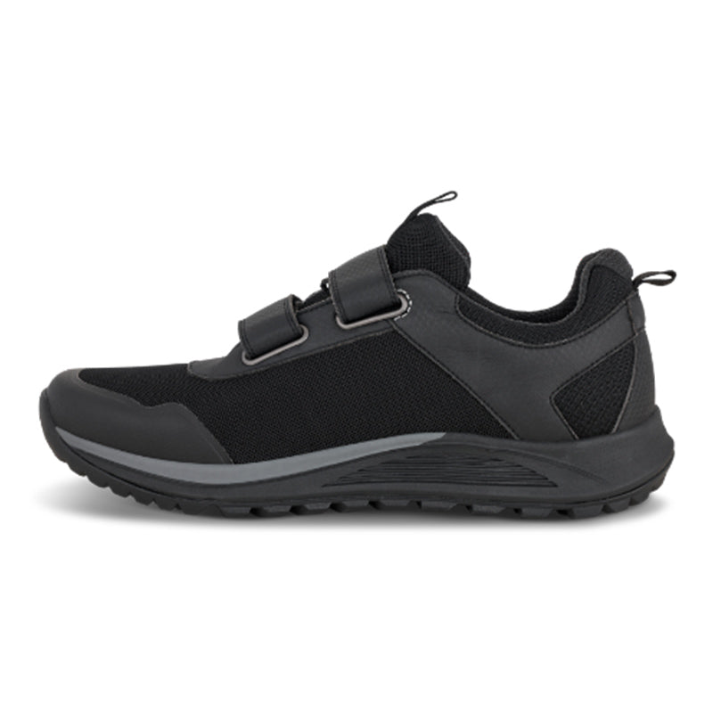 Herrenschuhe mit Klettverschluss, Schwarz, Green Comfort