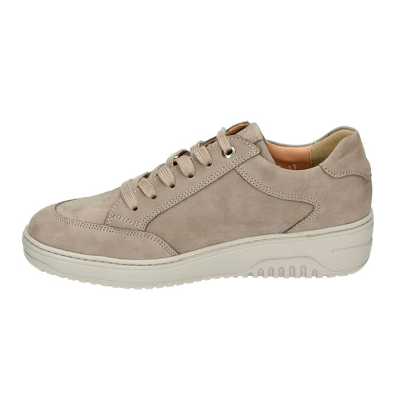 Damesneaker, Beige, Hartjes