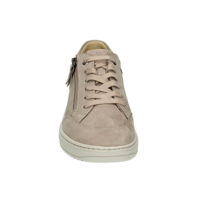 Damesneaker, Beige, Hartjes