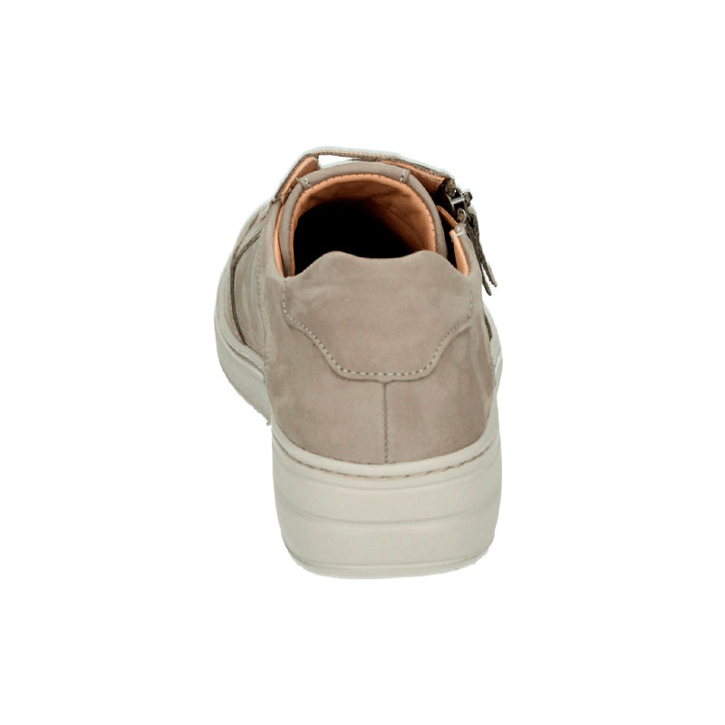 Damesneaker, Beige, Hartjes