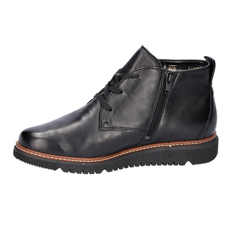 Niedriger Damenstiefel, Schwarz, Waldläufer