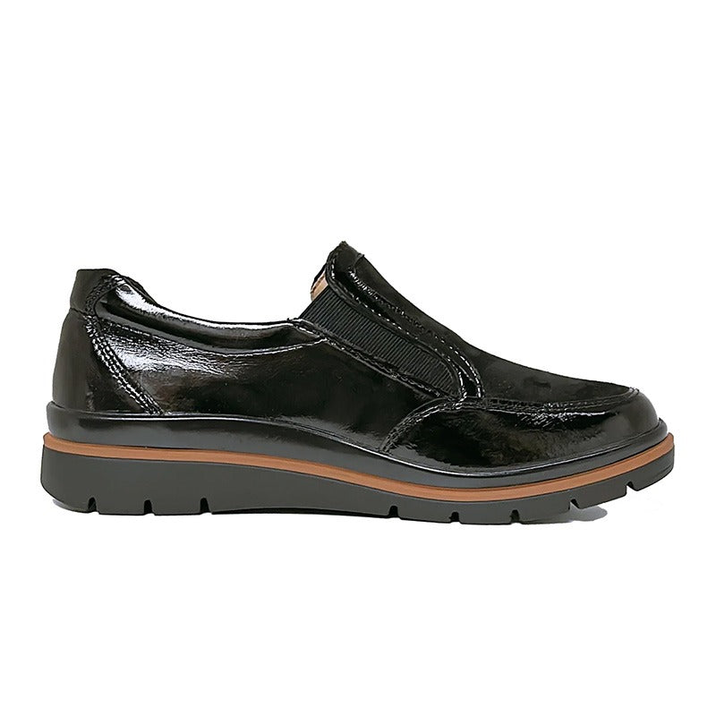 Hüttenschuhe, schwarz, Fidelio