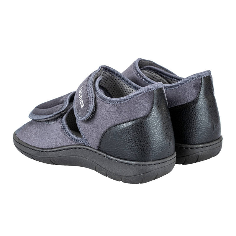 Tecnica Therapieschuh, Offene Zehen, Grau