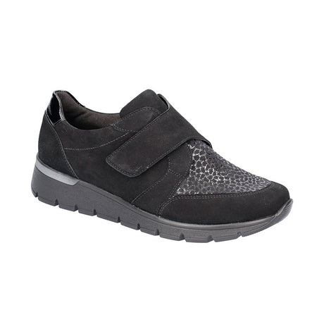 Wide Fit Women's Shoe, Black, Waldläufer