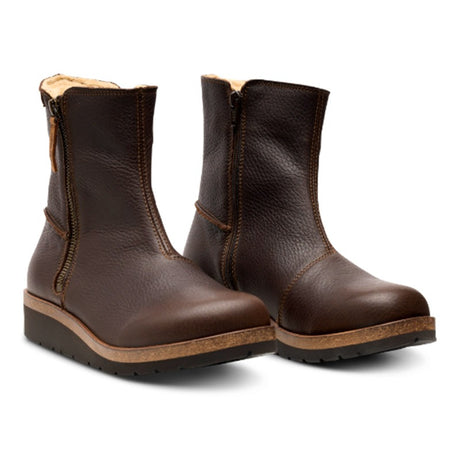 Warmer Damenstiefel, Braun, New Feet