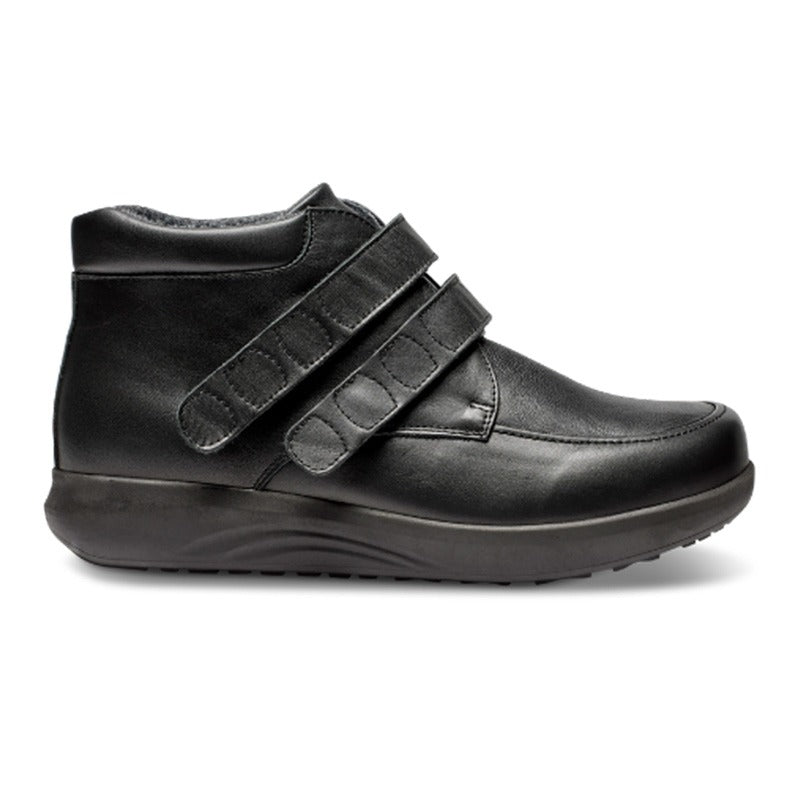 New Feet bottine homme basse - Cuir noir