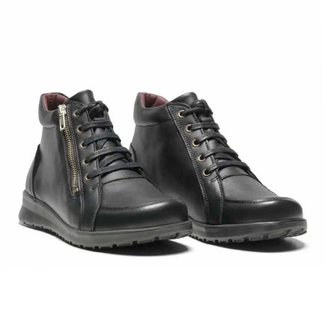 Niedriger Damenstiefel, Schwarz, New Feet