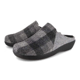 Berkemann dameslipper - Gråternet - Seniorshop