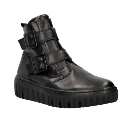 Damenstiefel, Schwarz, Waldläufer
