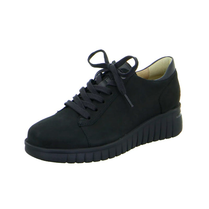 Sportieve damesschoenen, Zwart, Hartjes