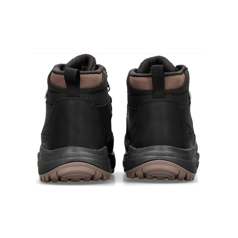 Waterdichte herenlaars, Zwart, Skechers
