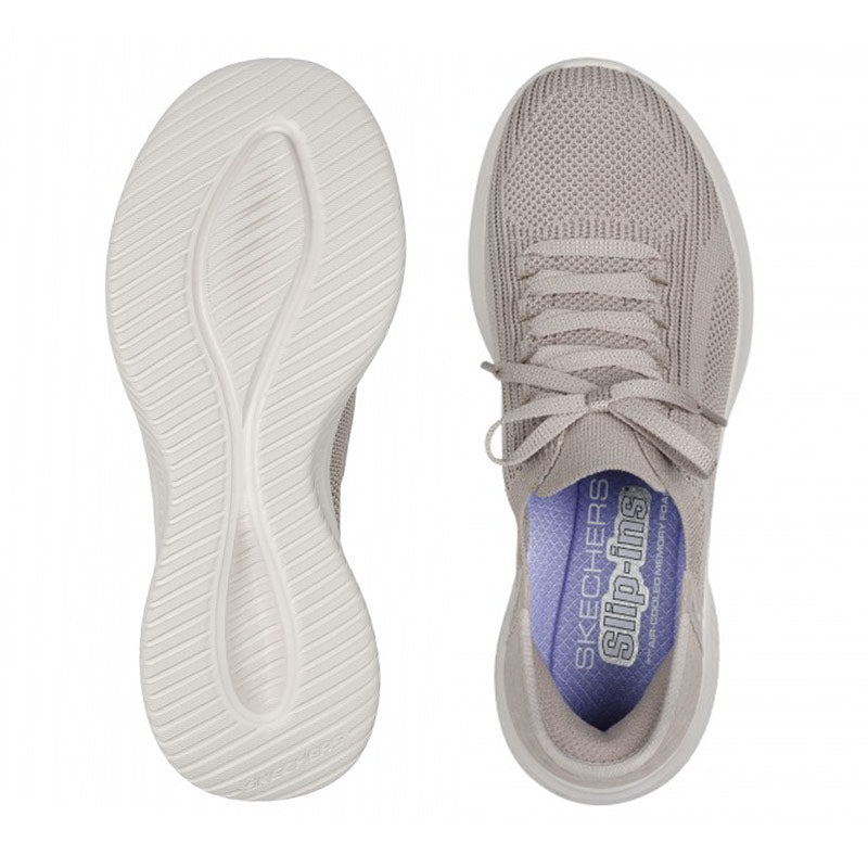 Skechers sneaker femme slip-in - Beige