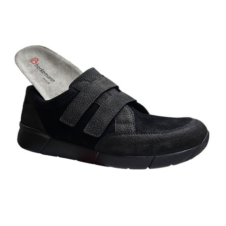 Herrenschuhe mit Klettverschluss, Schwarz, Berkemann