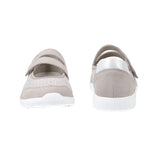 Ballerina with Velcro, Light Grey, Waldläufer