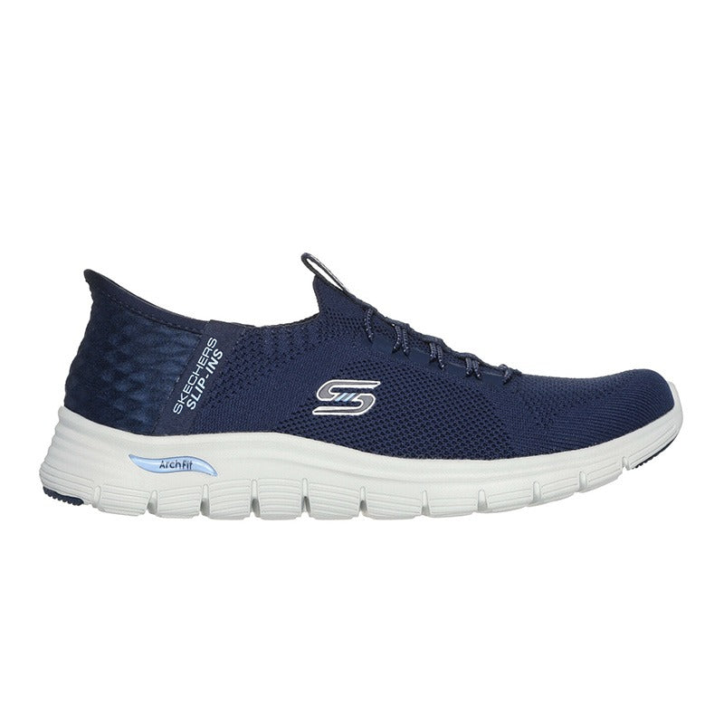 Slip-In Women's Sneaker, Navy, Skechers