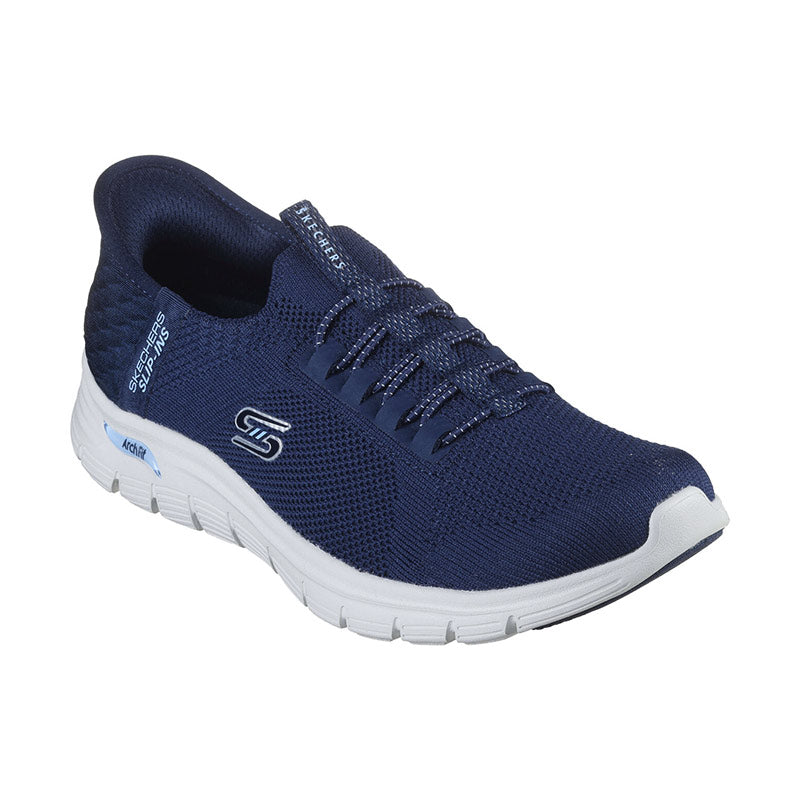 Slip-In Women's Sneaker, Navy, Skechers