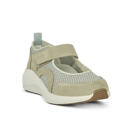 Damenschuhe mit Riemen, Grün, Green Comfort