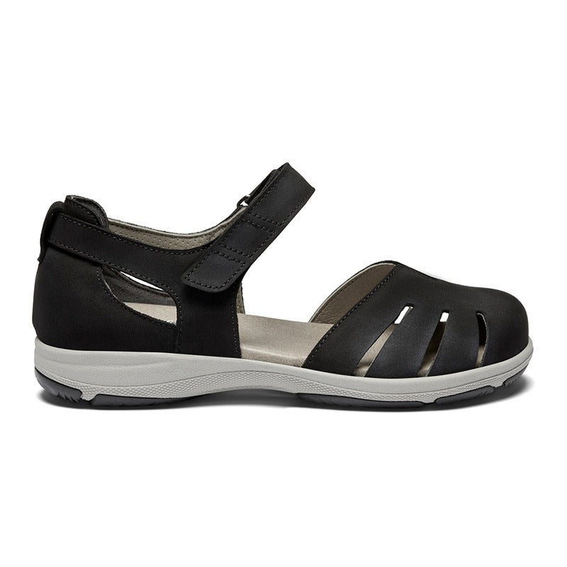 Gesloten damessandaal, Zwart, New Feet
