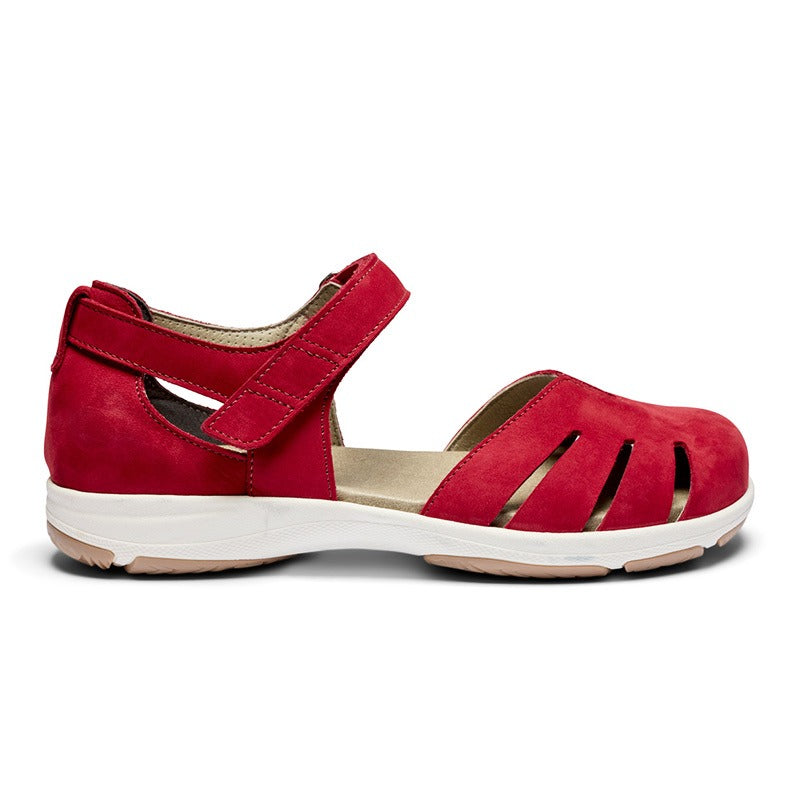 Gesloten damessandaal, Rood, New Feet