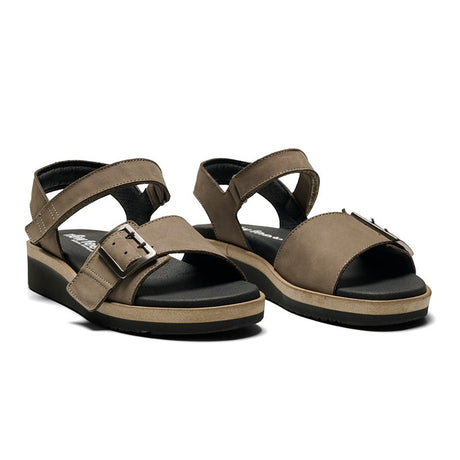 Women's Sandal, Brown, New Feet