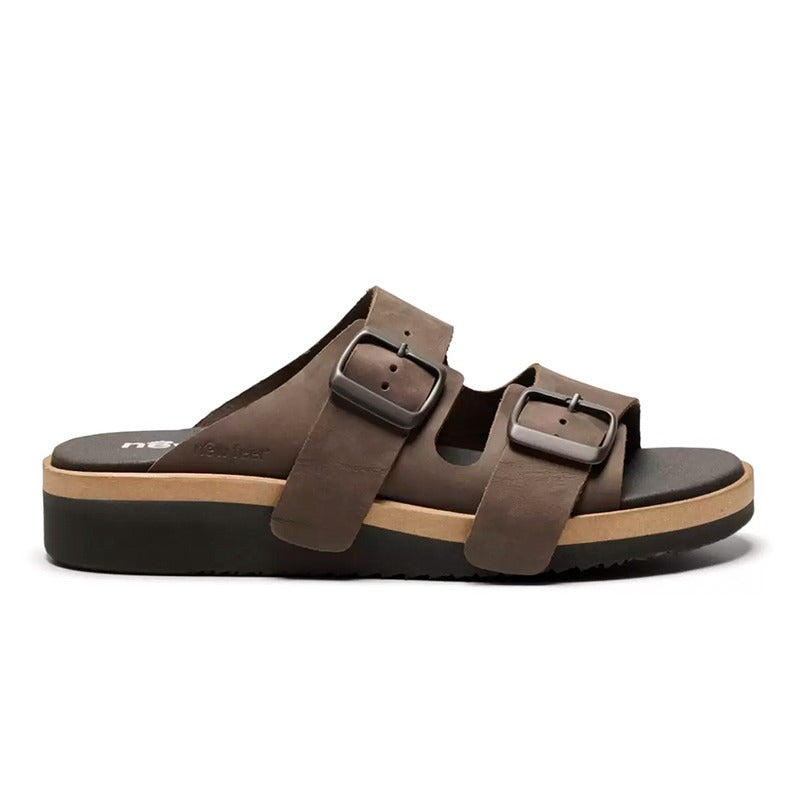 Open damessandaal, Bruin, New Feet