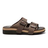 Open damessandaal, Bruin, New Feet