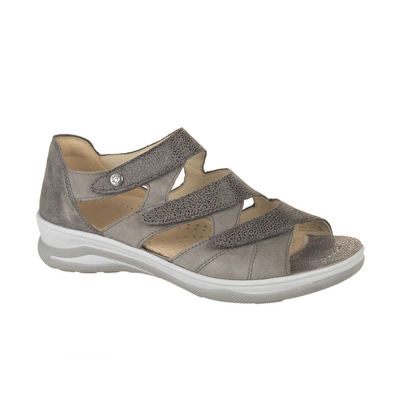 Supportive Women's Sandal, Grey, Fidelio