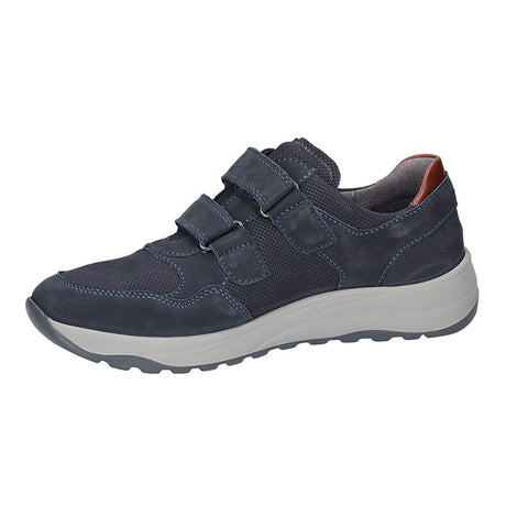 Herensneaker, Stofblauw, Waldläufer
