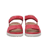 Damessandaal, Rood, Hartjes