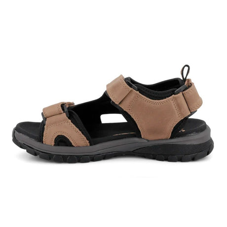 Herrensandale, Sand, Green Comfort
