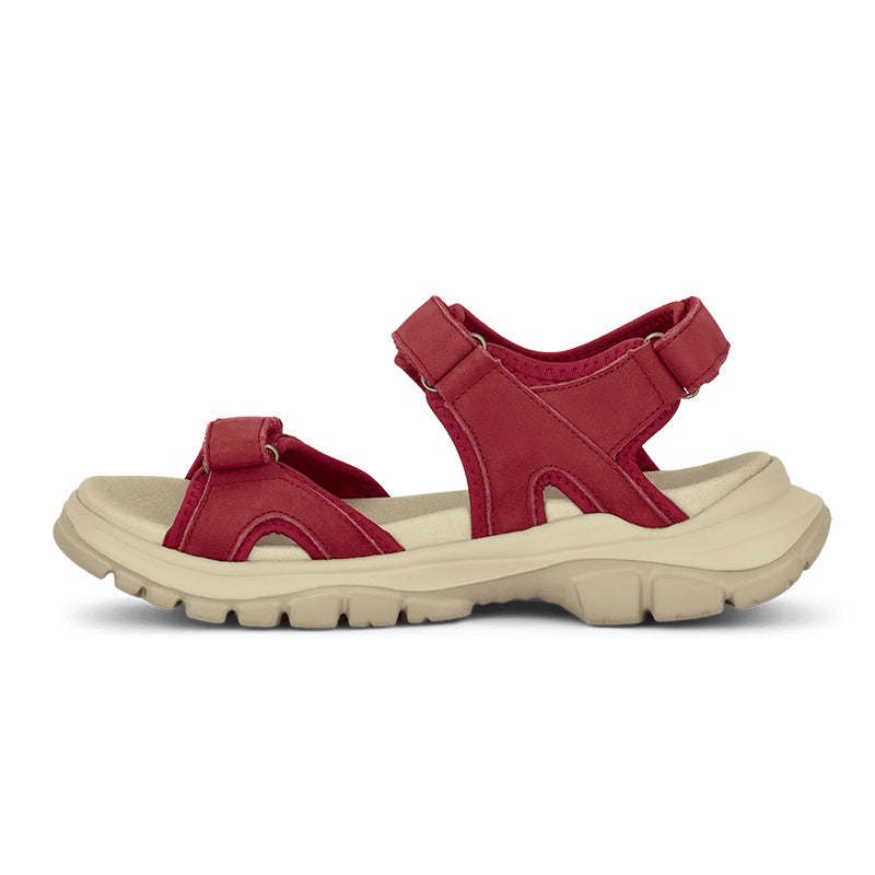 Green Comfort sandale de trekking féminine - Rouge